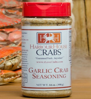 Harbour House Crabs Garlic Crab Seasoning, 14 oz shaker jar