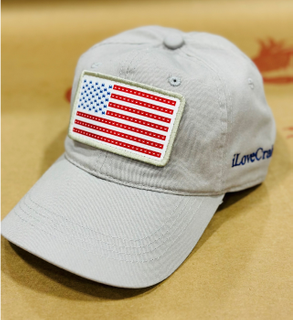 iLoveCrabs Collection - USA Cloth Hat 
