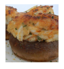 Crab Stuffed Mushroom Cap